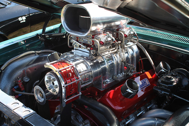 A turbo charged V6 from the motor industry